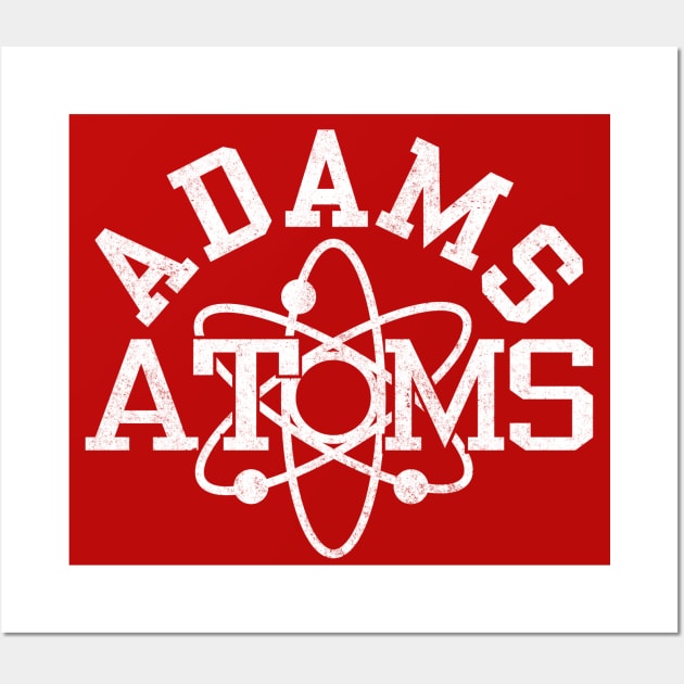 Adams Atoms - Revenge of the Nerds - vintage logo Wall Art by BodinStreet